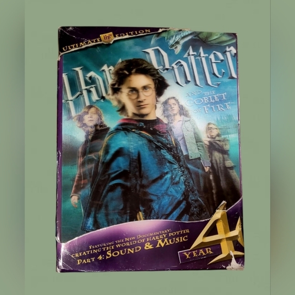 HARRY POTTER AND THE GOBLET OF FIRE ULTIMATE EDITION DVD SET - Picture 2 of 8